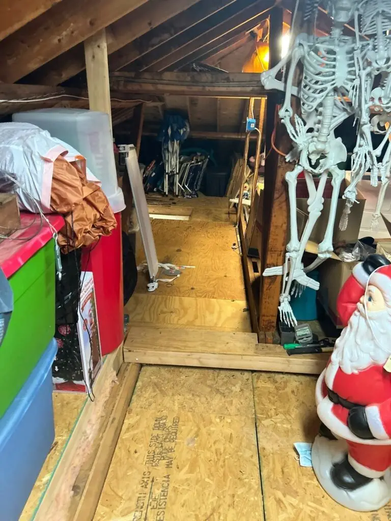 how to protect attic storage