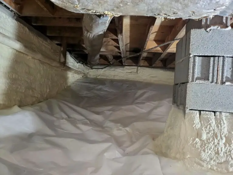 crawlspace spray foam 2
