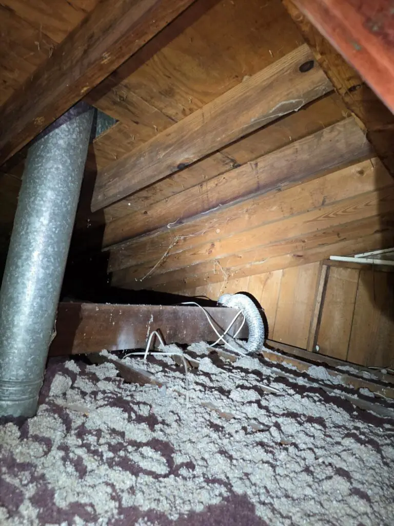 old insulation